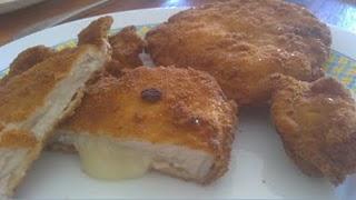 Libritos de lomo rellenos de queso