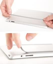 Kicks: almohadillas protectoras de goma para iPad