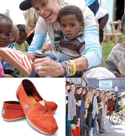 Zapatillas solidarias Toms para niños