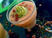 Salmorejo garbanzos