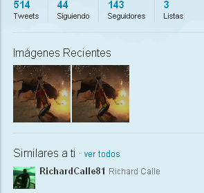 Twitter agrega galería de imágenes