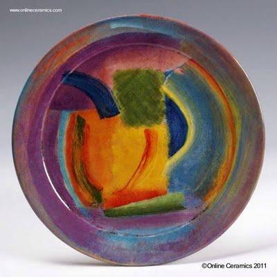 Platos de cerámica artística decorativa