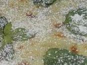 Tarta queso hierbabuena