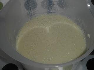 Tarta de queso a la hierbabuena