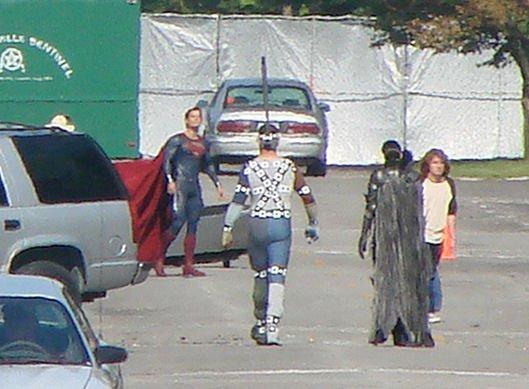 Unas fotos desde los sets de Superman: Man of Steel