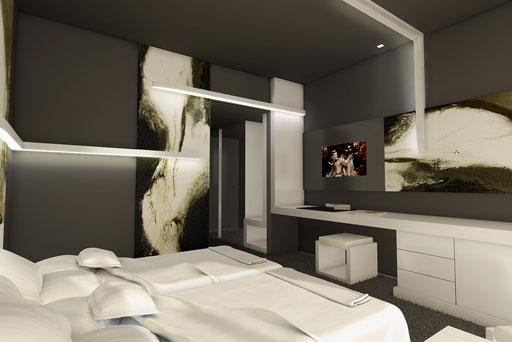 A-cero realiza una reforma interior para un lujoso hotel situado en Ibiza