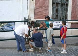 TODO PREPARADO PARA EL PRIMER TORO DE CUERDA DE CARCABUEY