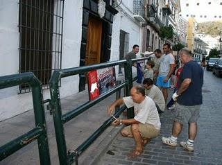 TODO PREPARADO PARA EL PRIMER TORO DE CUERDA DE CARCABUEY