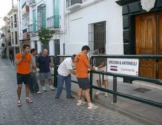 TODO PREPARADO PARA EL PRIMER TORO DE CUERDA DE CARCABUEY