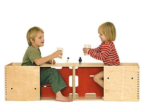 Módulos de madera Max in the Box para la habitación infantil