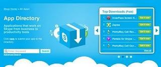 Skype estrena su propia App Store