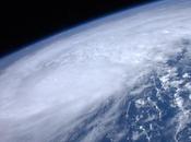 huracán Irene visto desde espacio