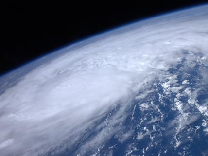 El huracán Irene visto desde el espacio