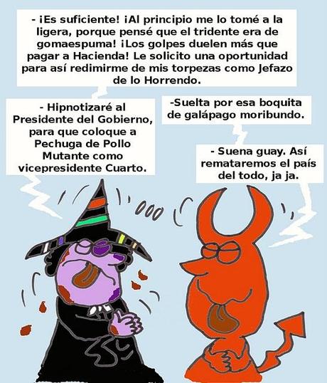 ¡Bronca de Tomo y Lomo para el Jefazo! (Más o menos).