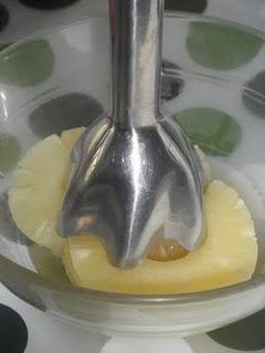Bizcocho de piña colada (sin alcohol)