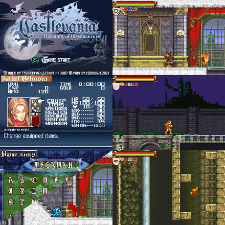 [Hack] Castlevania HoD: Revenge of the Findesiecle USA! (Game Boy Advance)