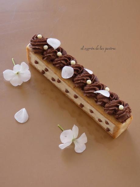 Tartaleta Rectangular hueca Crema de Limón y Cacao