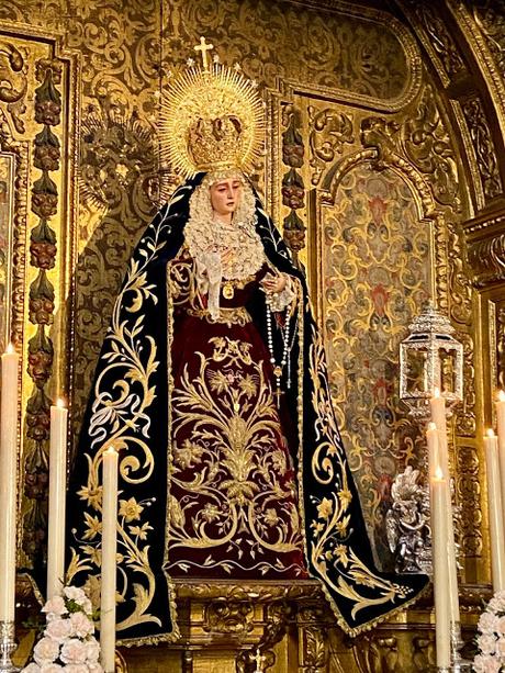 La Cena, en el altar de Los Terceros.