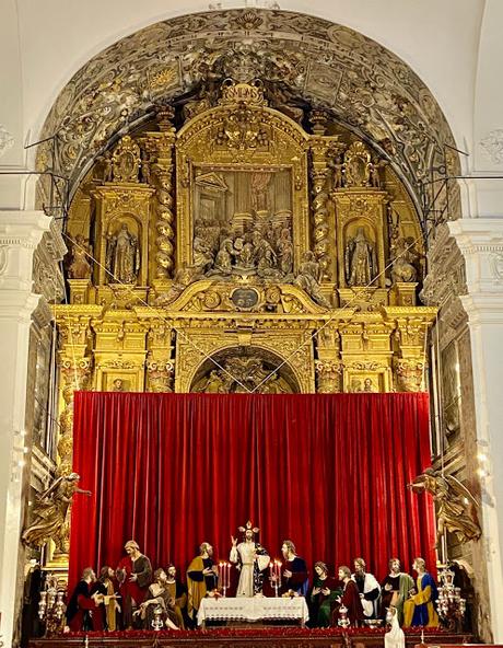 La Cena, en el altar de Los Terceros.