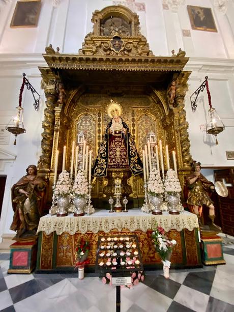La Cena, en el altar de Los Terceros.