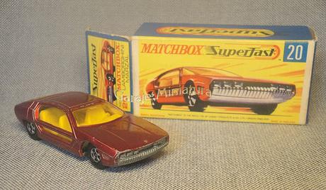 Lamborghini Marzal Superfast de Matchbox del año 1969