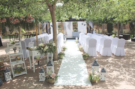 Boda Romántica de Verano en Jardines de Azahar