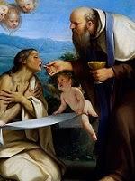 Santos y padres de santos.