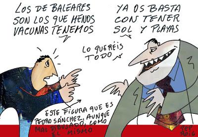 Una Semana Santa con miles de alemanes (en Baleares y Canarias) y de franceses (en Madrid).