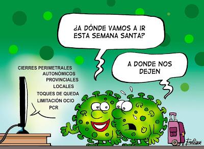 Una Semana Santa con miles de alemanes (en Baleares y Canarias) y de franceses (en Madrid).