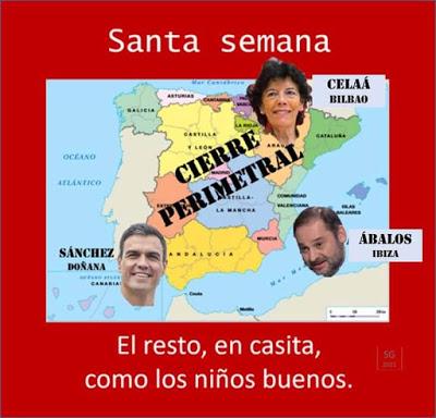 Una Semana Santa con miles de alemanes (en Baleares y Canarias) y de franceses (en Madrid).