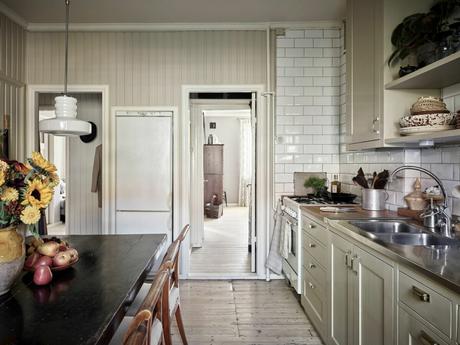 delikatissen scandinavian style scandi tiny apartment rustic style nordic kitchen landstil estilo rústico estilo escandinavo estilo campestre decoración sueca country style country kitchen cocina sueca cocina rústica cocina nórdica  