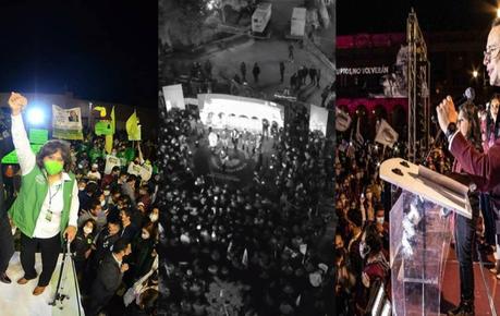 Candidatos  olvidaron la sanadistancia por ambición política