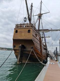 Una Visita a la Nao Santa María en Panamá.