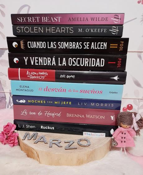 Mis lecturas de marzo: magia portentosa y profecías oscuras