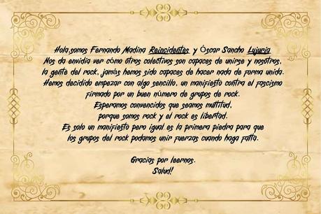 El rock español contra el fascismo