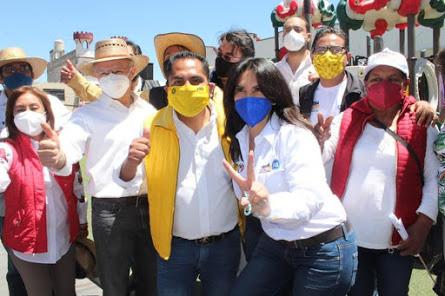 TERESA CASTELL INICIA CAMPAÑA VA POR EL DISTRITO 34 EN TOLUCA