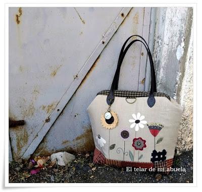 BOLSO PRIMAVERA diseño de Susana Gutiérrez Revuelta.