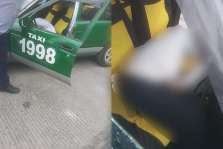 Ejecutan a joven a bordo de taxi en la colonia Pavón