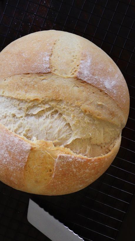 pan de campo pan casero con grasa