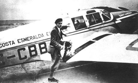 1935:la gesta del piloto santanderino Juan Pombo en la avioneta «Santander»
