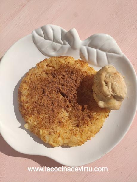 Tortilla de arroz con leche