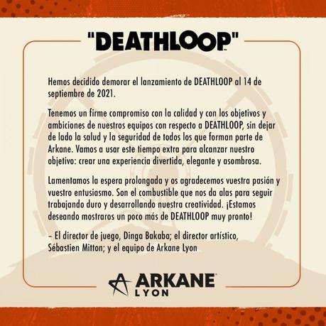 Deathloop retrasa de nuevo su lanzamiento