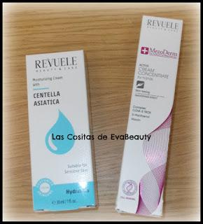 Crema hidratante facial con centella asiática y Crema de manos de Revuele Compras low cost en Maquillalia de belleza, skincare y uñas