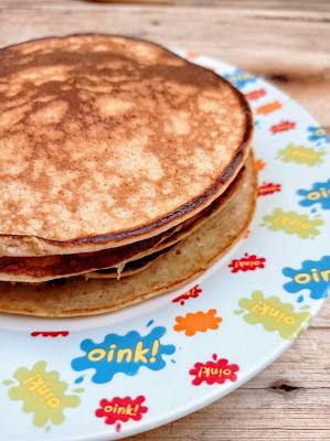 Tortitas integrales sin lácteos, huevo, soja, gluten ni azúcar Tortitas integrales sin lácteos, huevo, soja, gluten ni azúcar