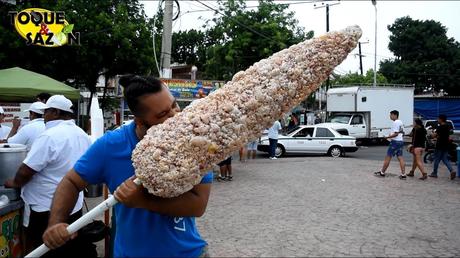 los mejores esquites del parque de las palapas