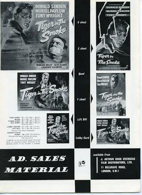 TIGRE EN LA NIEBLA, EL (Tiger in the Smoke) (Gran Bretaña, 1956) Intriga, Policíaco