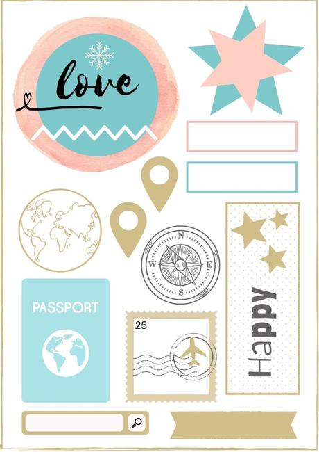 Scrapbooking – Diseños y etiquetas para imprimir