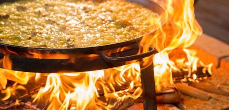 La paella es cosa de hombres