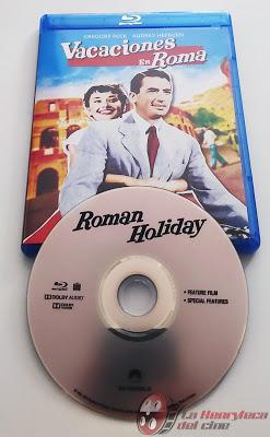 Vacaciones en Roma, Galería fotografica y detalle de la edición Bluray