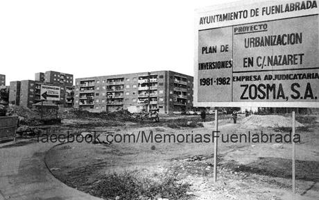 Calle Nazaret en obras (1982)